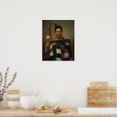 Poster "Portrait de M. Paramena" - G. Lindauer (Cuisine)