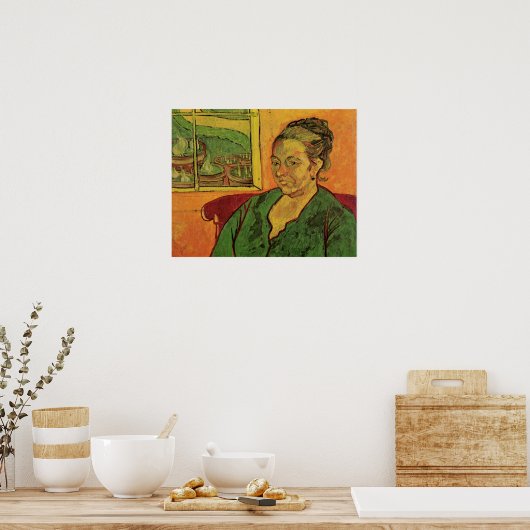 Poster Portrait de Madame Augustine Roulin | 1888 (Cuisine)