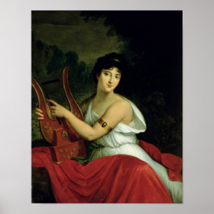 Poster Portrait de Madame de la Pleigne