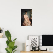 Poster Portrait de Madame F, 1850-51 (Bureau à domicile)