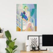 Poster Portrait de Madame Heim, Delaunay (Bureau à domicile)