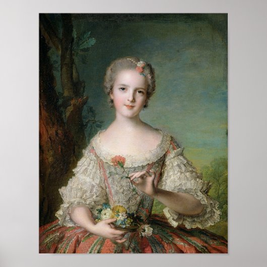 Poster Portrait de Madame Louise de France (Devant)