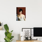 Poster Portrait de Madame Recamier (Bureau à domicile)