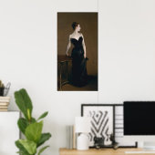 Poster Portrait de Madame X (Madame Gautreau) par Sargent (Bureau à domicile)