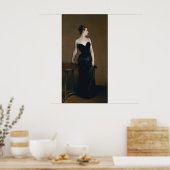 Poster Portrait de Madame X (Madame Gautreau) par Sargent (Cuisine)
