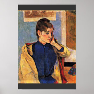Poster Portrait De Madeleine Bernard Par Gauguin Paul