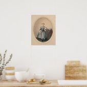 Poster Portrait de Madeleine de Malaret (Cuisine)