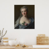 Poster Portrait de Manon Balletti - Jean-Marc Nattier (Cuisine)