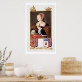 Poster Portrait de Margaret Tudor (1489-1541) (Cuisine)