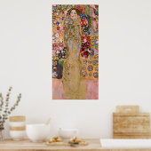 Poster Portrait de Maria Munk par Gustav Klimt (Cuisine)