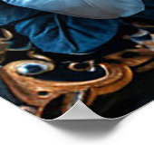 Poster Portrait de mariage romantique (Coin)