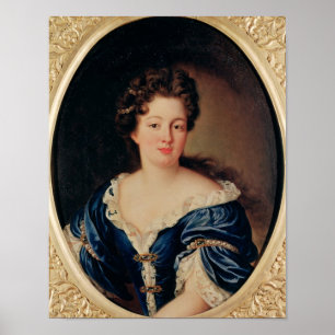 Poster Portrait de Marie-Anne Mancini Princesse Colonna