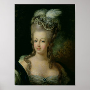 Poster Portrait de Marie-Antoinette