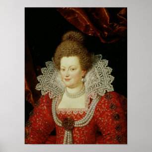 Poster Portrait de Marie de Medici