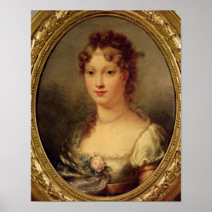 Poster Portrait de Marie-Louise De Hapsburg-Lorraine