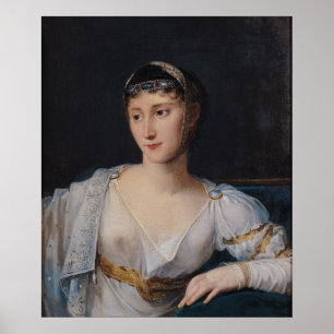 Poster Portrait de Marie-Pauline Bonaparte