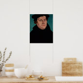 Poster Portrait de Martin Luther, 1529 (Cuisine)