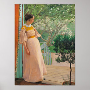 Poster Portrait de maternité de l'épouse de L. A. Ring Im