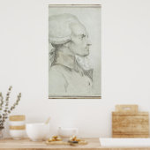 Poster Portrait de Maximilien de Robespierre (Cuisine)