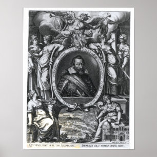 Poster Portrait de Maximilien I de Bavière