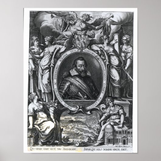 Poster Portrait de Maximilien I de Bavière (Devant)