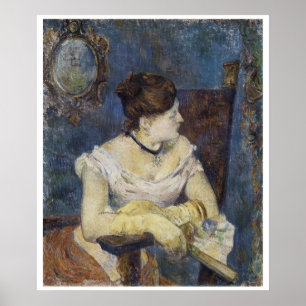 Poster Portrait de Mette Gauguin, la femme de l'artiste
