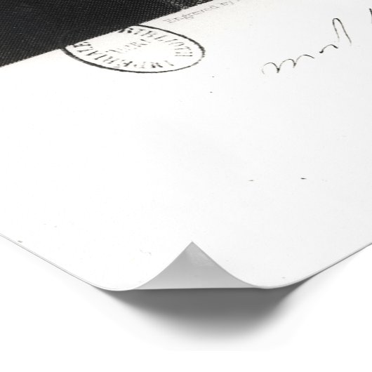 Poster Portrait de Michael Faraday (Coin)