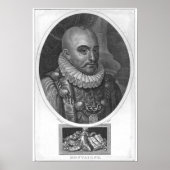 Poster Portrait de Michel de Montaigne (Devant)