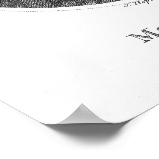 Poster Portrait de Michel de Montaigne (Coin)