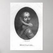 Poster Portrait de Michel de Montaigne (Devant)