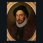 Poster Portrait de Michel Eyquem de Montaigne<br><div class="desc">Portrait de Michel Eyquem de Montaigne (1533-1592) de l'école française situé dans une Collection privée. Le Portrait de Michel Eyquem de Montaigne (1533-1592) a été créé vers le XVIIe siècle.</div>