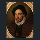 Poster Portrait de Michel Eyquem de Montaigne<br><div class="desc">Portrait de Michel Eyquem de Montaigne (1533-1592) de l'école française situé dans une Collection privée. Le Portrait de Michel Eyquem de Montaigne (1533-1592) a été créé vers le XVIIe siècle.</div>