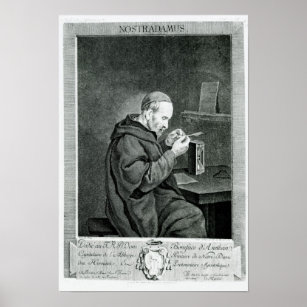 Poster Portrait de Michel Nostradamus