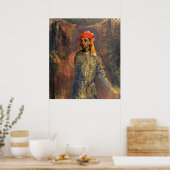 Poster Portrait de Mikhail Kuzmin, 1911-12 (Cuisine)