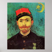 Poster Portrait de Milliet, L'Amant de Vincent van Gogh (Devant)