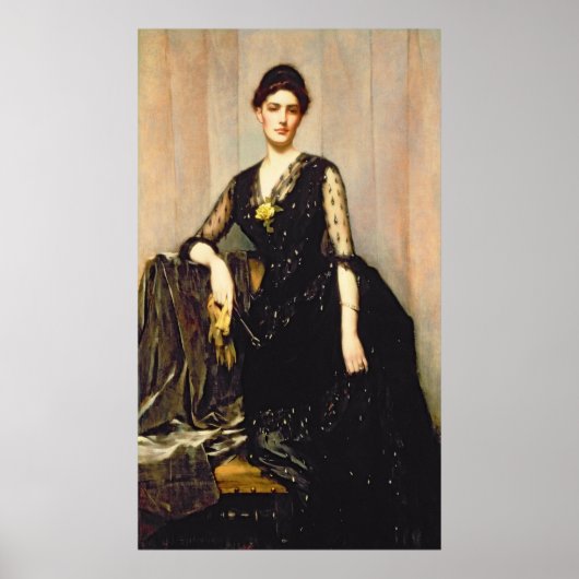 Poster Portrait de Mme Agnes Williamson (Devant)
