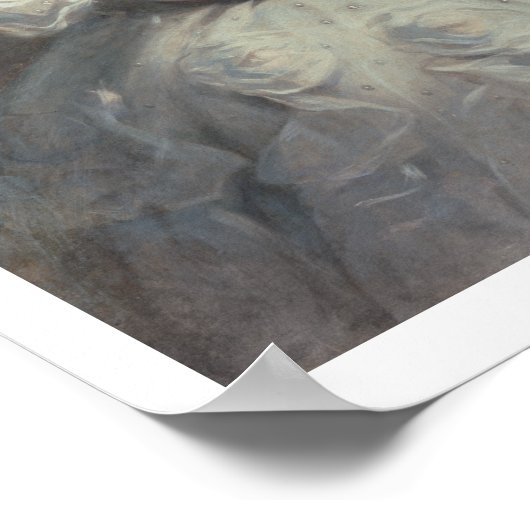 Poster Portrait de Mme C.W.Stoughton (d.1907), Three-quar (Coin)