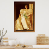 Poster Portrait de Mme Eben Richards par Anders Zorn (Cuisine)
