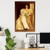 Poster Portrait de Mme Eben Richards par Anders Zorn (Bureau à domicile)