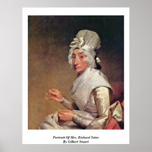 Poster Portrait de Mme Richard Yates By Gilbert Stuart