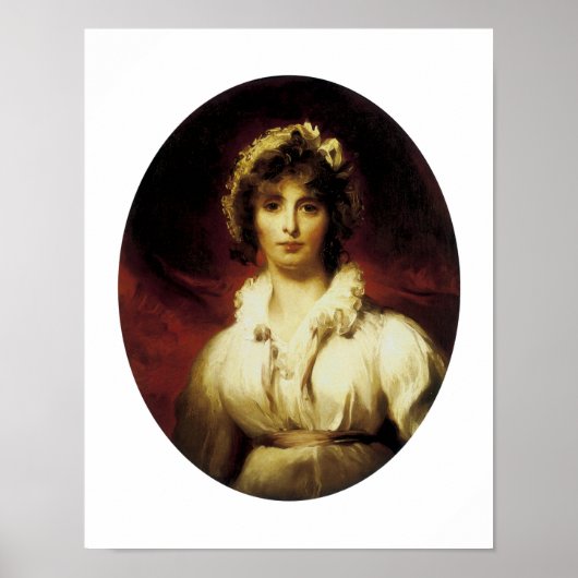 Poster Portrait de Mme Robert Burne-Jones (Devant)