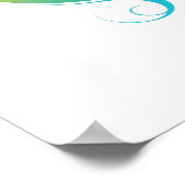 Poster Portrait de mode de l'art féminin (Coin)