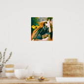 Poster Portrait de mode des années 1950 (Cuisine)