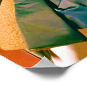 Poster Portrait de mode des années 1950 (Coin)