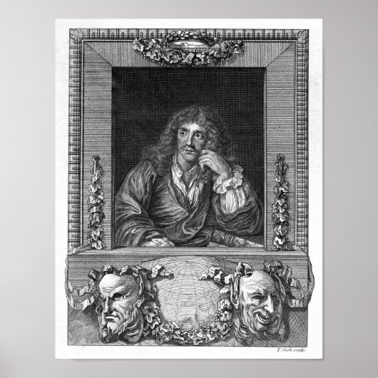 Poster Portrait de Molière (Devant)