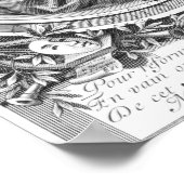 Poster Portrait de Molière (Coin)