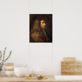 Poster Portrait de Molière 1660 (Cuisine)