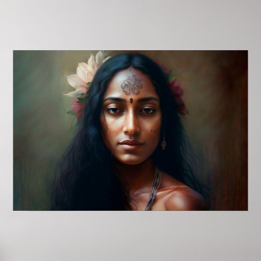 Poster Portrait de Mridula (Devant)