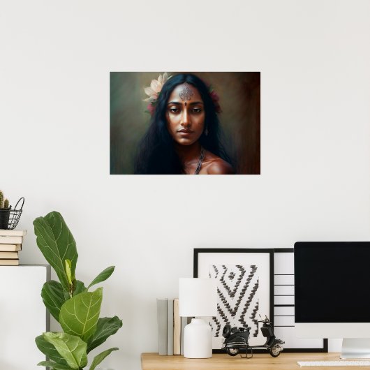 Poster Portrait de Mridula (Bureau à domicile)