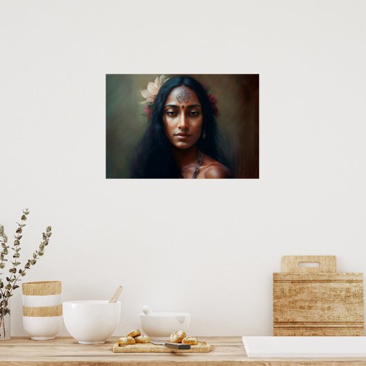 Poster Portrait de Mridula (Cuisine)